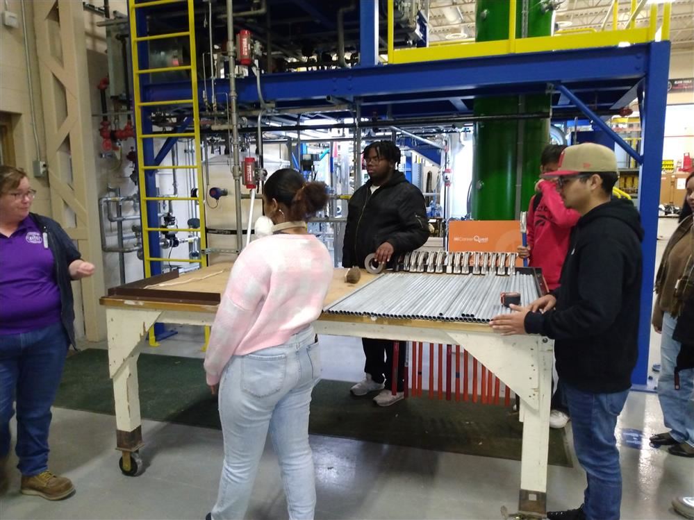  Randolph Students Tour IBEW Training Facilities